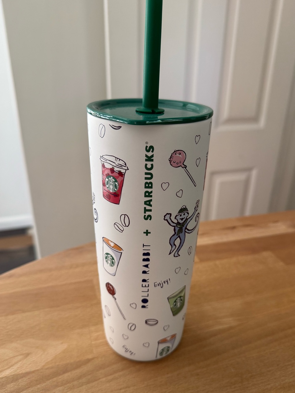 Starbucks Roller Rabbit Miir Stainless Steel Tumbler 24oz - Brand New!